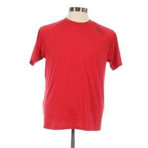 DRSKIN Men's Red Stretch Athletic T-Shirt